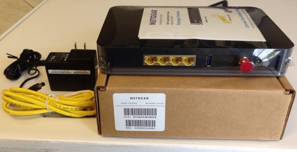 Netgear Cg3000d wireless cable modem router
